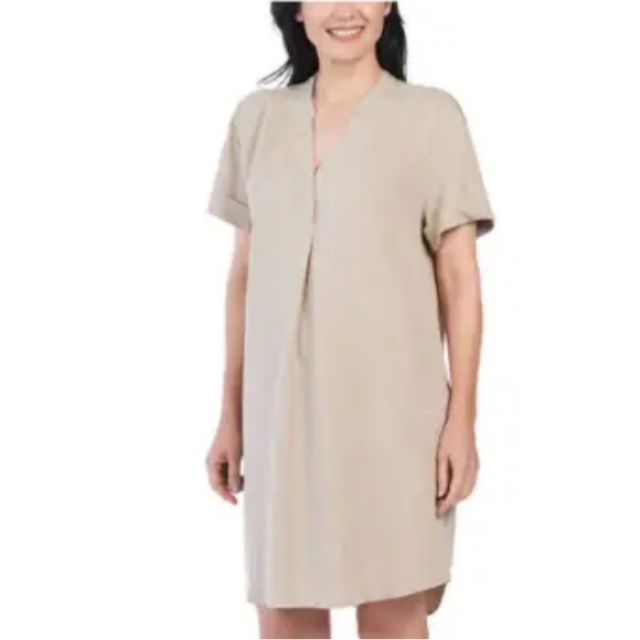 Hilary Radley Dresses & Skirts - Hilary Radley Ladies' Tencel Dress,  Stone ,  large